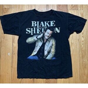 Blake Shelton Shirt 2018 Tour Country Music Freaks Mens Medium Short Sleeves